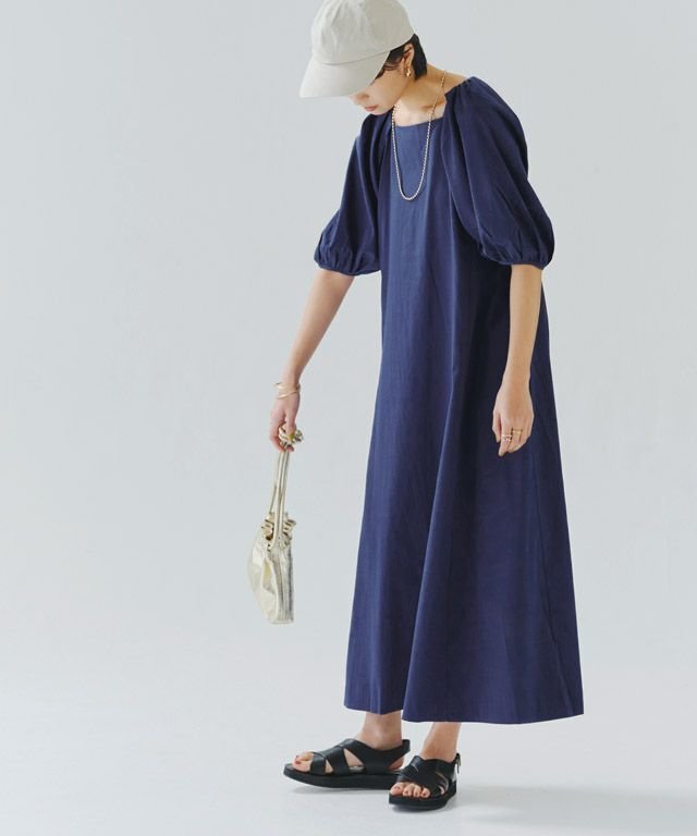 【ピエロ/Pierrot】のRASW ボリュームスリーブワンピース 人気、トレンドファッション・服の通販 founy(ファニー) 　ファッション　Fashion　レディースファッション　WOMEN　ワンピース　Dress　送料無料　Free Shipping　スクエア　Square　スリーブ　Sleeve　プチプライス・低価格　Affordable　 other-1|ID: prp329100002447361 ipo3291000000026424447