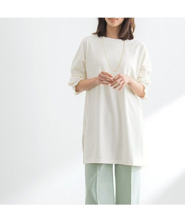 【ピエロ/Pierrot】のタックスリーブポンチチュニック インテリア・キッズ・メンズ・レディースファッション・服の通販 founy(ファニー) 　ファッション　Fashion　レディースファッション　Ladies' Fashion Online　トップス・カットソー　Tops/Tshirt　アクセサリー　Accessories　シンプル　Simple　スリット　Slit　チュニック　Tunic　テーパード　Tapered　フリル　Frills　プチプライス・低価格　Affordable　アイボリー|ID: prp329100002617763 ipo3291000000032637869