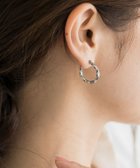 【ピエロ/Pierrot】の【stainless】ミニツイストフープピアス [Pierrot] シルバー|ID: prp329100002624114 ipo3291000000026453821