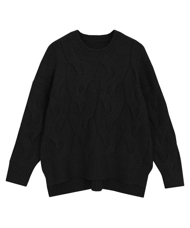 【ピエロ/Pierrot】の【アウトレットSALE!】ルーズシルエットケーブルニット インテリア・キッズ・メンズ・レディースファッション・服の通販 founy(ファニー) https://founy.com/ ファッション Fashion レディースファッション WOMEN トップス・カットソー Tops/Tshirt ニット Knit Tops アウトレット Outlet タートルネック Turtleneck プチプライス・低価格 Affordable |ID: prp329100002630212 ipo3291000000024901012