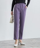 【ピエロ/Pierrot】のストレッチテーパードイージーパンツ 人気、トレンドファッション・服の通販 founy(ファニー) ファッション Fashion レディースファッション Fashion for Women パンツ Pants & Trousers ギャザー Gathered, Ruffled シルバー Silver, Metallic Silver ストレッチ Stretch, Stretchy Fabric センター Center, Center Line フロント Front, Front Design プチプライス・低価格 Affordable / Budget Price エレガント 上品 Elegant ビジネス 仕事 通勤 Business / Work / Commuting thumbnail 163cm / パープル / M|ID: prp329100002648583 ipo3291000000032735250