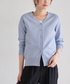 【ピエロ/Pierrot】のプレミアムカシミヤタッチカーディガン 167cm / スモークブルー / M|ID: prp329100002690387 ipo3291000000036340342