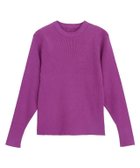 【ピエロ/Pierrot】のクルーネックリブニット 人気、トレンドファッション・服の通販 founy(ファニー) ファッション Fashion レディースファッション Fashion for Women トップス・カットソー Cut & Sew Tops ニット Knit Tops & Sweaters インナー Innerwear シンプル Simple, Minimal トレンド Trend, Trending Now プチプライス・低価格 Affordable / Budget Price thumbnail ピンク|ID: prp329100002710587 ipo3291000000036068160