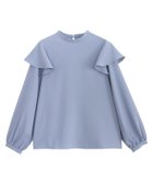 【ピエロ/Pierrot】のフレアショルダーブラウス 人気、トレンドファッション・服の通販 founy(ファニー) ファッション Fashion レディースファッション WOMEN トップス・カットソー Tops/Tshirt シャツ/ブラウス Shirts/Blouses 送料無料 Free Shipping シンプル Simple ハイネック High Neck フェミニン Feminine フレア Flare プチプライス・低価格 Affordable エレガント 上品 Elegant thumbnail ブルー|ID: prp329100002724599 ipo3291000000018516366