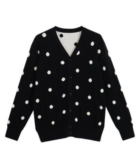 【ピエロ/Pierrot】 ドットニットカーディガン人気、トレンドファッション・服の通販 founy(ファニー) ファッション Fashion レディースファッション Fashion for Women トップス・カットソー Cut & Sew Tops ニット Knit Tops & Sweaters カーディガン・羽織り Layered Style Cardigans スリーブ Sleeve, Long Sleeve / Short Sleeve ドット Polka Dot, Dot Pattern プチプライス・低価格 Affordable / Budget Price |ID:prp329100002777164