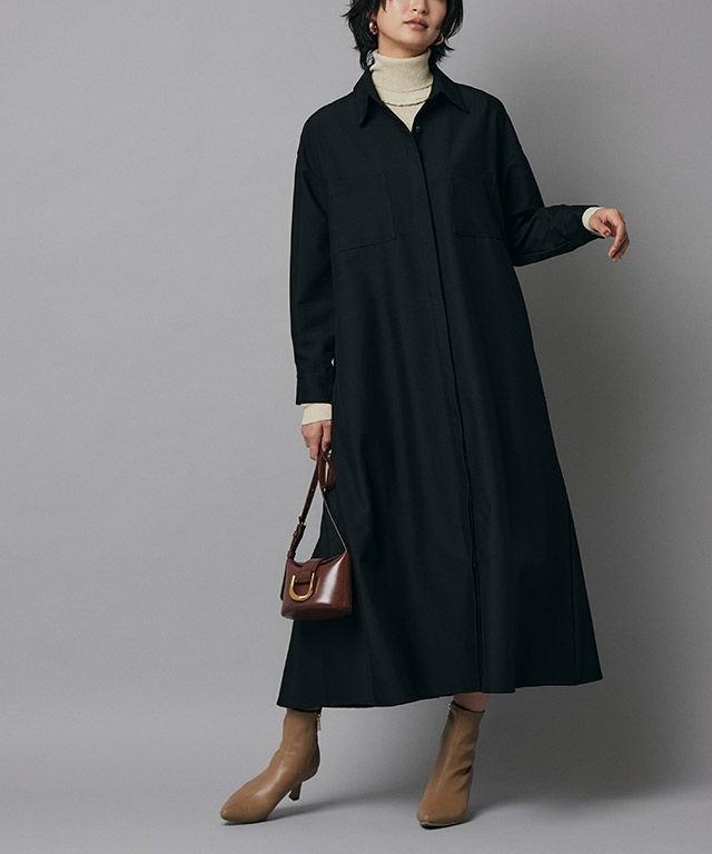 【ピエロ/Pierrot】のRASW バックフレアシャツワンピース インテリア・キッズ・メンズ・レディースファッション・服の通販 founy(ファニー) https://founy.com/ ファッション Fashion レディースファッション WOMEN ワンピース Dress シャツワンピース Shirt Dresses 送料無料 Free Shipping とろみ Thickness スクエア Square フレア Flare プチプライス・低価格 Affordable ポケット Pocket エレガント 上品 Elegant 再入荷 Restock/Back In Stock/Re Arrival |ID: prp329100002782769 ipo3291000000028907892