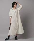 【ピエロ/Pierrot】のRASW バックフレアシャツワンピース 166cm / アイボリー / M|ID:prp329100002782769