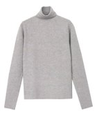 【ピエロ/Pierrot】のRASW ウール混指穴タートルニット 杢グレー|ID: prp329100002782771 ipo3291000000036047010