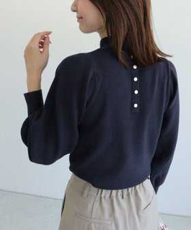 【ピエロ/Pierrot】 ゴールドボタンパフスリーブニット人気、トレンドファッション・服の通販 founy(ファニー) ファッション Fashion レディースファッション Fashion for Women トップス・カットソー Cut & Sew Tops ニット Knit Tops & Sweaters 送料無料 Free Shipping インナー Innerwear スリーブ Sleeve, Long Sleeve / Short Sleeve プチプライス・低価格 Affordable / Budget Price ベスト Vest, Waistcoat エレガント 上品 Elegant |ID:prp329100002800635