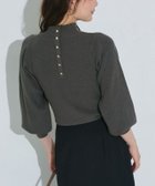 【ピエロ/Pierrot】のゴールドボタンパフスリーブニット 人気、トレンドファッション・服の通販 founy(ファニー) ファッション Fashion レディースファッション Fashion for Women トップス・カットソー Cut & Sew Tops ニット Knit Tops & Sweaters 送料無料 Free Shipping インナー Innerwear スリーブ Sleeve, Long Sleeve / Short Sleeve プチプライス・低価格 Affordable / Budget Price ベスト Vest, Waistcoat エレガント 上品 Elegant thumbnail 167cm / 杢チャコール / M|ID: prp329100002800635 ipo3291000000033578763