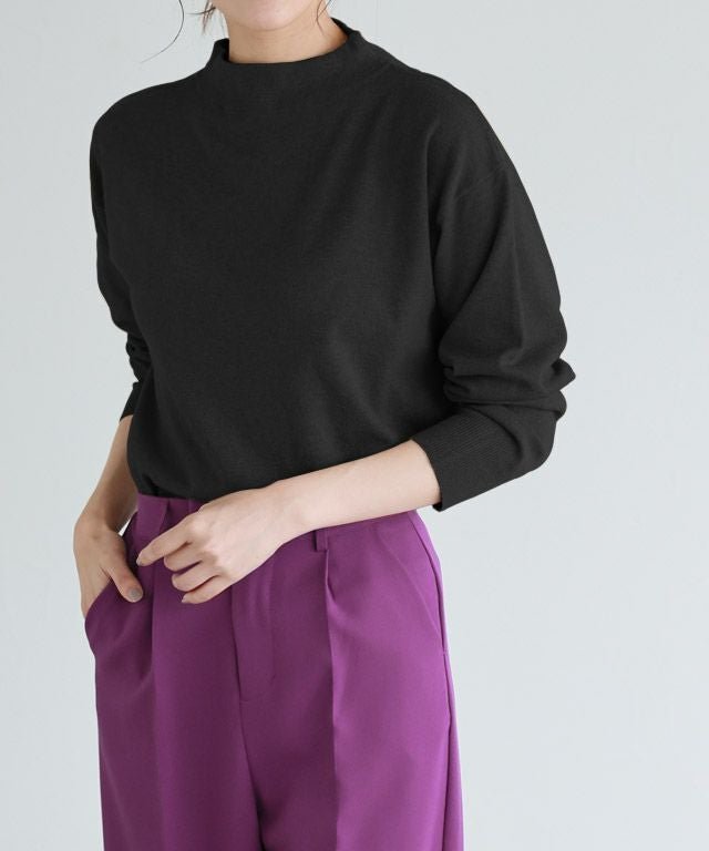 【ピエロ/Pierrot】のハイネックシンプルニット インテリア・キッズ・メンズ・レディースファッション・服の通販 founy(ファニー) https://founy.com/ ファッション Fashion レディースファッション Fashion for Women トップス・カットソー Cut & Sew Tops ニット Knit Tops & Sweaters シンプル Simple, Minimal ハイネック High Neck, Mock Neck プチプライス・低価格 Affordable / Budget Price |ID: prp329100002823902 ipo3291000000036340450