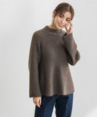 【ピエロ/Pierrot】の【アウトレットSALE!】ふんわりシャギーボトルネックフレアニット 杢ブラウン|ID: prp329100002823904 ipo3291000000034568076