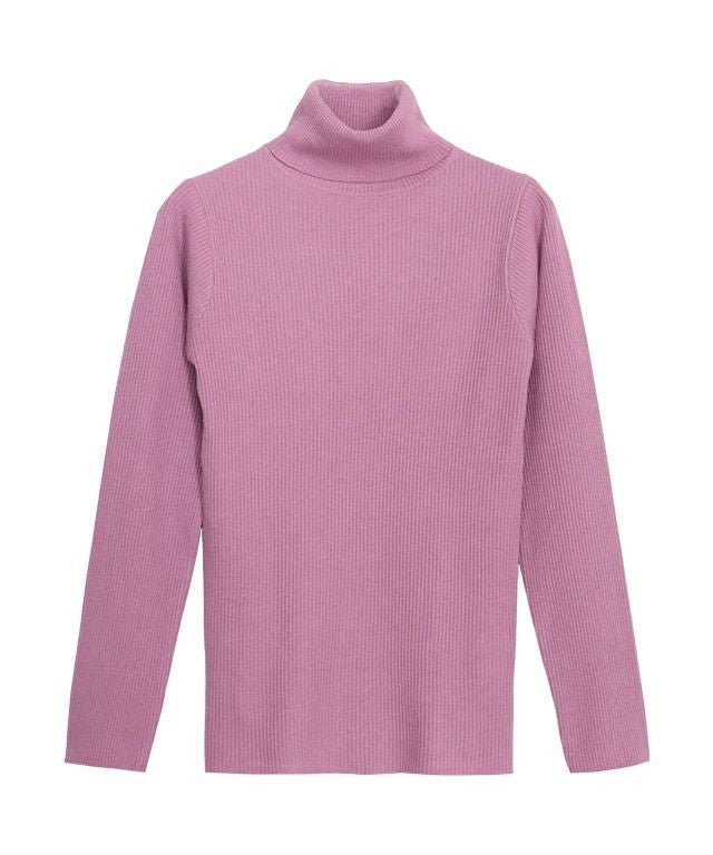 【ピエロ/Pierrot】のリブタートルネックニット インテリア・キッズ・メンズ・レディースファッション・服の通販 founy(ファニー) ファッション Fashion レディースファッション Fashion for Women トップス・カットソー Cut & Sew Tops ニット Knit Tops & Sweaters タートルネック・ハイネックトップス Turtlenecks & High-Neck Tops シンプル Simple, Minimal プチプライス・低価格 Affordable / Budget Price リブニット Rib Knit, Ribbed Knit 杢ピンク|ID: prp329100002823907 ipo3291000000036044921