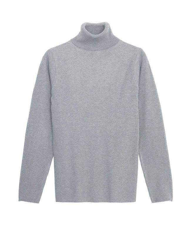 【ピエロ/Pierrot】のリブタートルネックニット インテリア・キッズ・メンズ・レディースファッション・服の通販 founy(ファニー) ファッション Fashion レディースファッション Fashion for Women トップス・カットソー Cut & Sew Tops ニット Knit Tops & Sweaters タートルネック・ハイネックトップス Turtlenecks & High-Neck Tops シンプル Simple, Minimal プチプライス・低価格 Affordable / Budget Price リブニット Rib Knit, Ribbed Knit 杢グレー|ID: prp329100002823907 ipo3291000000036044927