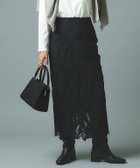 【ピエロ/Pierrot】のRASW レースストレートスカート 人気、トレンドファッション・服の通販 founy(ファニー) ファッション Fashion レディースファッション Fashion for Women スカート Skirts ケミカル Chemical, Chemical Wash シンプル Simple, Minimal スカラップ Scallop, Scalloped Edge ストレート Straight, Straight Cut フラット Flat, Flat Shoes プチプライス・低価格 Affordable / Budget Price レース Lace, Lace Fabric エレガント 上品 Elegant thumbnail ブラック|ID: prp329100002823928 ipo3291000000034178884