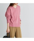 【ピエロ/Pierrot】のネックが選べるウールライクニット 163cm / ピンク / Vネック / M|ID: prp329100002866481 ipo3291000000036045221