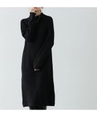 【ピエロ/Pierrot】の【アウトレットSALE!】選べる2丈ボトルネックリブニットワンピース ブラック|ID: prp329100002886217 ipo3291000000036045338