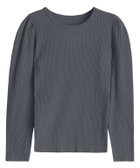 【ピエロ/Pierrot】の選べるパワーショルダーリブニット チャコール|ID: prp329100003071232 ipo3291000000036045717