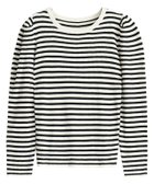 【ピエロ/Pierrot】の選べるパワーショルダーリブニット アイボリー×ブラック|ID: prp329100003071232 ipo3291000000036045726