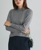 【ピエロ/Pierrot】のプレミアムカシミヤタッチハイネックニット 166cm / 杢チャコール / M|ID: prp329100003090435 ipo3291000000033940035