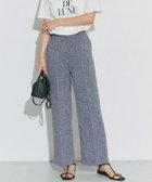 【ピエロ/Pierrot】の【アウトレットSALE!】サマーライトツイードセンタープレスパンツ 167cm / ネイビー / M|ID: prp329100003118545 ipo3291000000036046094