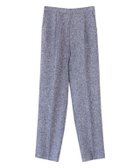 【ピエロ/Pierrot】の【アウトレットSALE!】サマーツイードテーパードパンツ ネイビー|ID: prp329100003118546 ipo3291000000036046113