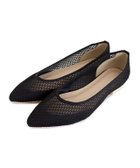 【ピエロ/Pierrot】の【アウトレットSALE!】メッシュフラットシューズ ブラック|ID: prp329100003118562 ipo3291000000036046300