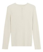 【ピエロ/Pierrot】のパールボタンヘンリーネックニット オフホワイト|ID: prp329100003167962 ipo3291000000036046589