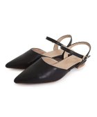 【ピエロ/Pierrot】の【アウトレットSALE!】ストラップフラットシューズ ブラック|ID: prp329100003172185 ipo3291000000036046620