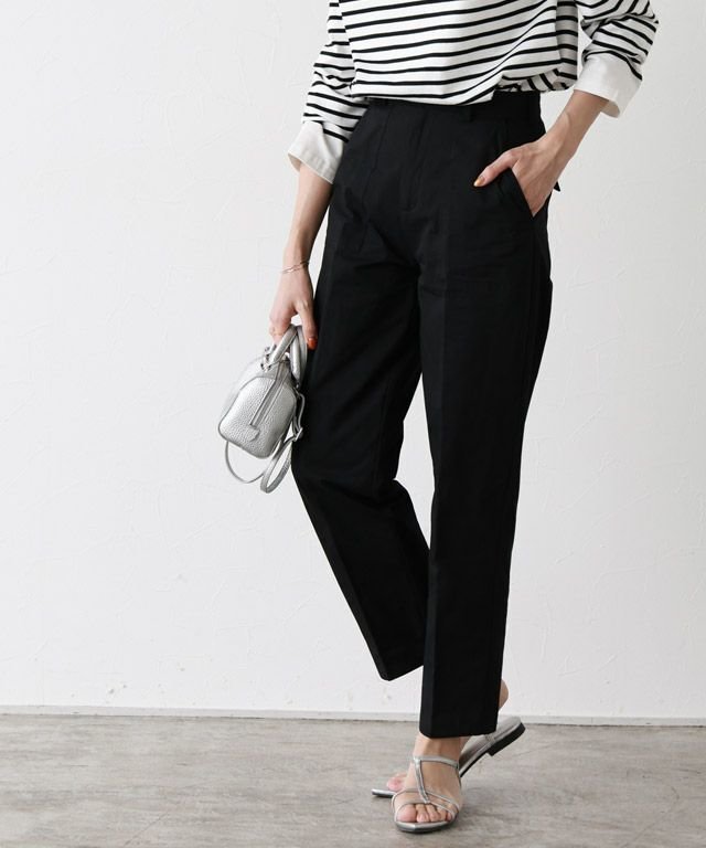 【ピエロ/Pierrot】のセンタープレスベイカーパンツ 人気、トレンドファッション・服の通販 founy(ファニー) 　ファッション　Fashion　レディースファッション　Fashion for Women　パンツ　Pants & Trousers　センター　Center, Center Line　プチプライス・低価格　Affordable / Budget Price　エレガント 上品　Elegant　 other-1|ID: prp329100003172187 ipo3291000000035591612