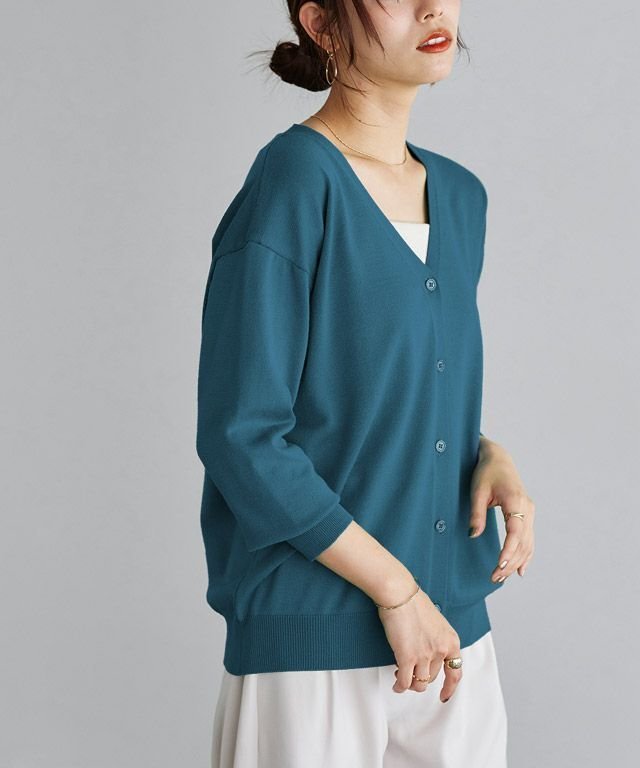 【ピエロ/Pierrot】の多機能ニットカーディガン インテリア・キッズ・メンズ・レディースファッション・服の通販 founy(ファニー) ファッション Fashion レディースファッション Fashion for Women トップス・カットソー Cut & Sew Tops ニット Knit Tops & Sweaters カーディガン・羽織り Layered Style Cardigans おすすめ Recommended / Our Picks アンサンブル Ensemble Set ウォッシャブル Machine Washable カーディガン Cardigan, Knitwear プチプライス・低価格 Affordable / Budget Price エレガント 上品 Elegant 抗菌 Antibacterial, Bacteria-Resistant ブルーグリーン|ID: prp329100003183732 ipo3291000000035499842