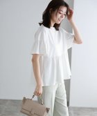 【ピエロ/Pierrot】の綿100% ギャザーフリルスリーブTシャツ 人気、トレンドファッション・服の通販 founy(ファニー) ファッション Fashion レディースファッション WOMEN トップス・カットソー Tops/Tshirt シャツ/ブラウス Shirts/Blouses ロング / Tシャツ T-Shirts 送料無料 Free Shipping ギャザー Gather フェミニン Feminine プチプライス・低価格 Affordable 再入荷 Restock/Back In Stock/Re Arrival thumbnail 167cm / オフホワイト / M|ID: prp329100003207995 ipo3291000000031172838