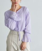 【ピエロ/Pierrot】の2wayシアースラブキャンディブラウス 人気、トレンドファッション・服の通販 founy(ファニー) ファッション Fashion レディースファッション WOMEN トップス・カットソー Tops/Tshirt シャツ/ブラウス Shirts/Blouses スリーブ Sleeve デコルテ Decolletage プチプライス・低価格 Affordable thumbnail ラベンダー|ID: prp329100003221466 ipo3291000000024899842