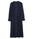 【ピエロ/Pierrot】のRASW ゴールドボタンロングシャツワンピース ネイビー|ID: prp329100003224285 ipo3291000000036044321