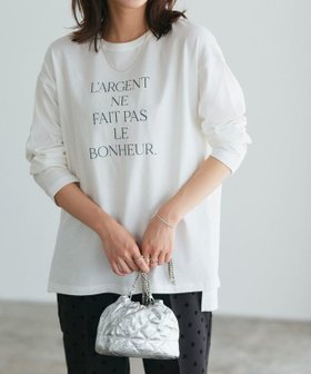 【ピエロ/Pierrot】 ロゴロングスリーブTシャツ人気、トレンドファッション・服の通販 founy(ファニー) ファッション Fashion レディースファッション WOMEN トップス・カットソー Tops/Tshirt シャツ/ブラウス Shirts/Blouses ロング / Tシャツ T-Shirts スリーブ Sleeve プチプライス・低価格 Affordable リラックス Relax ロング Long 再入荷 Restock/Back In Stock/Re Arrival 吸水 Water Absorption |ID:prp329100003721356