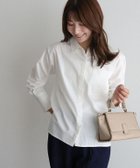 【ピエロ/Pierrot】の2丈から選べる綿100%シャツ 163cm / オフホワイト / ミドル丈 / M|ID: prp329100003721361 ipo3291000000036043942