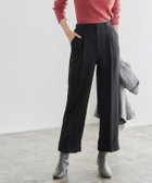 【ピエロ/Pierrot】の裾ダブルストレートパンツ 人気、トレンドファッション・服の通販 founy(ファニー) ファッション Fashion レディースファッション Fashion for Women パンツ Pants & Trousers ストレート Straight, Straight Cut センター Center, Center Line ダブル Double, Double-Breasted プチプライス・低価格 Affordable / Budget Price thumbnail 167cm / ブラック / M|ID: prp329100003721372 ipo3291000000036044082