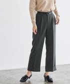 【ピエロ/Pierrot】の裾ダブルストレートパンツ 人気、トレンドファッション・服の通販 founy(ファニー) ファッション Fashion レディースファッション Fashion for Women パンツ Pants & Trousers ストレート Straight, Straight Cut センター Center, Center Line ダブル Double, Double-Breasted プチプライス・低価格 Affordable / Budget Price thumbnail 167cm / チャコール / M|ID: prp329100003721372 ipo3291000000036044085