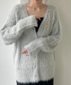 【ピエロ/Pierrot】のシャギーニットカーディガン 人気、トレンドファッション・服の通販 founy(ファニー) ファッション Fashion レディースファッション Fashion for Women トップス・カットソー Cut & Sew Tops ニット Knit Tops & Sweaters カーディガン・羽織り Layered Style Cardigans シンプル Simple, Minimal トレンド Trend, Trending Now プチプライス・低価格 Affordable / Budget Price ベーシック Basic, Essential thumbnail ライトグレー|ID: prp329100003721385 ipo3291000000036044173