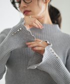 【ピエロ/Pierrot】の2wayフレアスリーブニット 人気、トレンドファッション・服の通販 founy(ファニー) ファッション Fashion レディースファッション Fashion for Women トップス・カットソー Cut & Sew Tops ニット Knit Tops & Sweaters インナー Innerwear シンプル Simple, Minimal スリーブ Sleeve, Long Sleeve / Short Sleeve トレンド Trend, Trending Now フレア Flare, Flared プチプライス・低価格 Affordable / Budget Price thumbnail 杢グレー|ID: prp329100003721392 ipo3291000000035739791