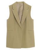 【ピエロ/Pierrot】のテーラードジレ キャメルベージュ|ID: prp329100003721414 ipo3291000000035935889