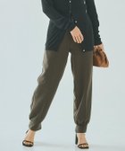 【ピエロ/Pierrot】のRASW ピンタックスリットジョガーパンツ モカーキ|ID: prp329100003721428 ipo3291000000035935700