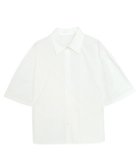 【ピエロ/Pierrot】の襟付きフレアスリーブシャツ オフホワイト|ID:prp329100003721444