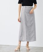 【ピエロ/Pierrot】のサマーツイードピンタックロングスカート グレー|ID: prp329100003721476 ipo3291000000036264362