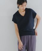 【ピエロ/Pierrot】のRASW 綿混Vネックフレンチニット 人気、トレンドファッション・服の通販 founy(ファニー) ファッション Fashion レディースファッション WOMEN トップス・カットソー Tops/Tshirt ニット Knit Tops Vネック V-Neck 送料無料 Free Shipping スリーブ Sleeve フレンチ French プチプライス・低価格 Affordable thumbnail ネイビー|ID: prp329100003721482 ipo3291000000026195498