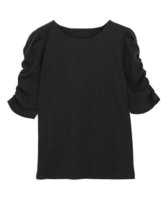 【ピエロ/Pierrot】のランダムテレコギャザースリーブTシャツ 人気、トレンドファッション・服の通販 founy(ファニー) ファッション Fashion レディースファッション Fashion for Women トップス・カットソー Cut & Sew Tops シャツ・ブラウス・オフィスカジュアル Elegant Blouses & Button-Ups ロングTシャツ・Tシャツ Longline T-Shirts & Tees ギャザー Gathered, Ruffled シンプル Simple, Minimal フェミニン Feminine, Girly プチプライス・低価格 Affordable / Budget Price ランダム Random, Irregular |ID:prp329100003721487