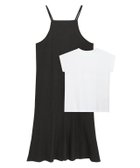 【ピエロ/Pierrot】の【アウトレットSALE!】インナーセットリネン混キャミワンピース 人気、トレンドファッション・服の通販 founy(ファニー) ファッション Fashion レディースファッション Fashion for Women ワンピース Dresses キャミソールワンピース Camisole Dresses アウトレット Outlet / Clearance インナー Innerwear キャミワンピース Cami Dress, Slip Dress シンプル Simple, Minimal プチプライス・低価格 Affordable / Budget Price マーメイド Mermaid, Fishtail Silhouette リネン Linen, Linen Fabric リボン Ribbon, Bow thumbnail ブラック|ID: prp329100003721491 ipo3291000000036043012