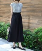 【ピエロ/Pierrot】のドッキングギャザーワンピース 人気、トレンドファッション・服の通販 founy(ファニー) ファッション Fashion レディースファッション Fashion for Women ワンピース Dresses カットソー Cut and Sewn Top カーディガン Cardigan, Knitwear スリーブ Sleeve, Long Sleeve / Short Sleeve ドッキング Docking, Mixed Material フリル Frill, Ruffle フレア Flare, Flared フレンチ French, French Style プチプライス・低価格 Affordable / Budget Price エレガント 上品 Elegant thumbnail ボーダー×ブラック|ID: prp329100003721499 ipo3291000000035968673