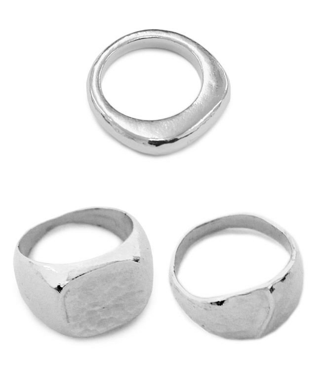 【ピエロ/Pierrot】の選べるデザインリング [Pierrot] インテリア・キッズ・メンズ・レディースファッション・服の通販 founy(ファニー) 　ファッション　Fashion　レディースファッション　Fashion for Women　おすすめ　Recommended / Our Picks　アクセサリー　Fashion Accessories　コーティング　Coating, Coated Finish　シルバー　Silver, Metallic Silver　プチプライス・低価格　Affordable / Budget Price　シルバー|ID: prp329100003721501 ipo3291000000035591514