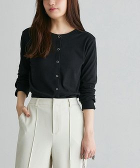 【ピエロ/Pierrot】 2wayテレコリブカットソーカーディガン人気、トレンドファッション・服の通販 founy(ファニー) ファッション Fashion レディースファッション Fashion for Women トップス・カットソー Cut & Sew Tops カーディガン・羽織り Layered Style Cardigans カットソー・ベーシックTシャツ Cut-and-Sewn Tops / Stretch Tees & Basics おすすめ Recommended / Our Picks アンサンブル Ensemble Set カーディガン Cardigan, Knitwear シンプル Simple, Minimal スリーブ Sleeve, Long Sleeve / Short Sleeve フレンチ French, French Style プチプライス・低価格 Affordable / Budget Price 長袖 Long Sleeve, Full Sleeve |ID:prp329100003721513